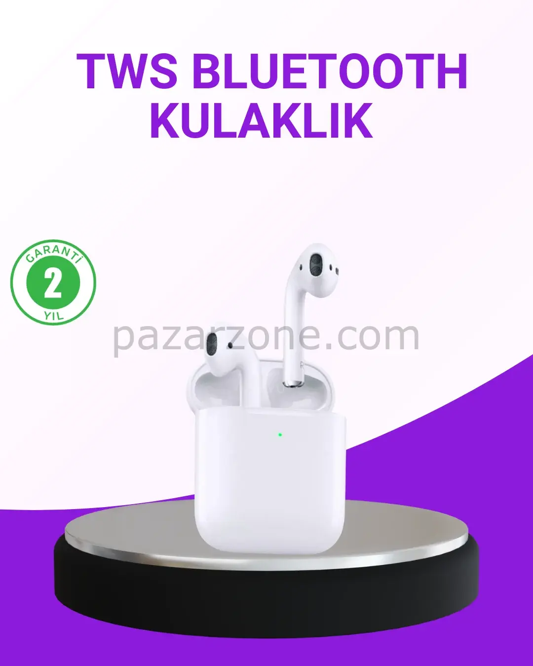 iPhone Tüm Modellerle Uyumlu Bluetooth Kulaklık Gürültü Önleyici Stereo