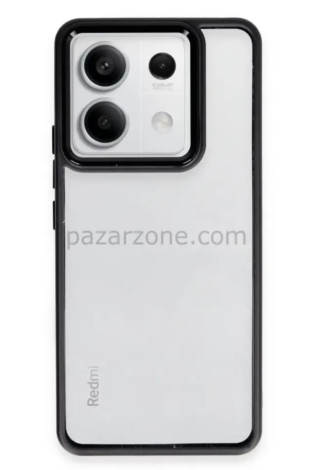Newface Xiaomi Redmi Note 13 Pro 4G Kılıf Power Silikon - Siyah