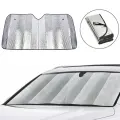 Isı ve Güneş Yansıma Önleyici Oto Ön Cam Güneşliği Opel Astra Fiat Egea Hyundai i20 Renault Megane