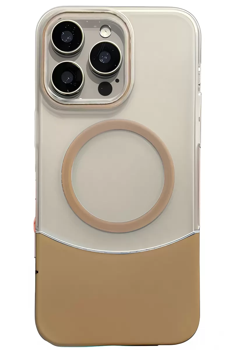 Joko Apple iPhone 16 Pro Max Velar Magsafe Kapak - Çöl Titanyum