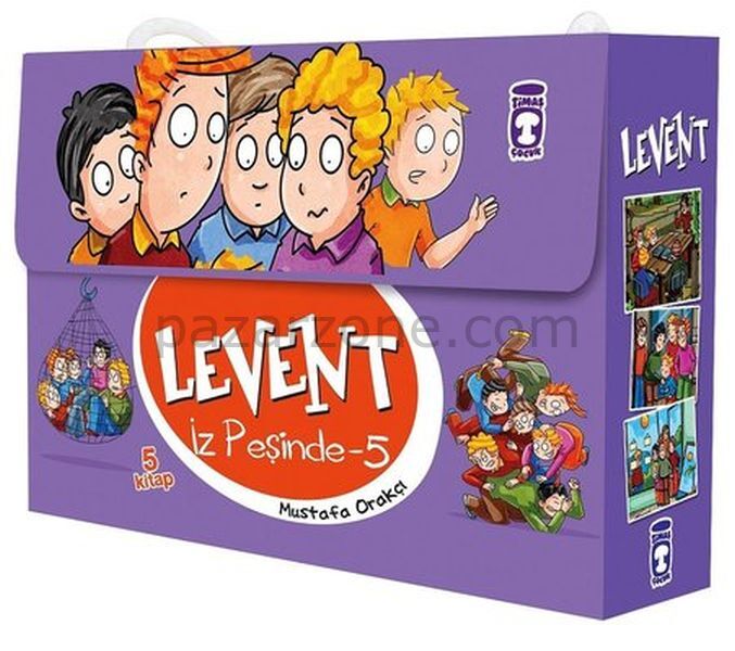 Levent İz Peşinde - 05 Set (5 Kitap Takım)