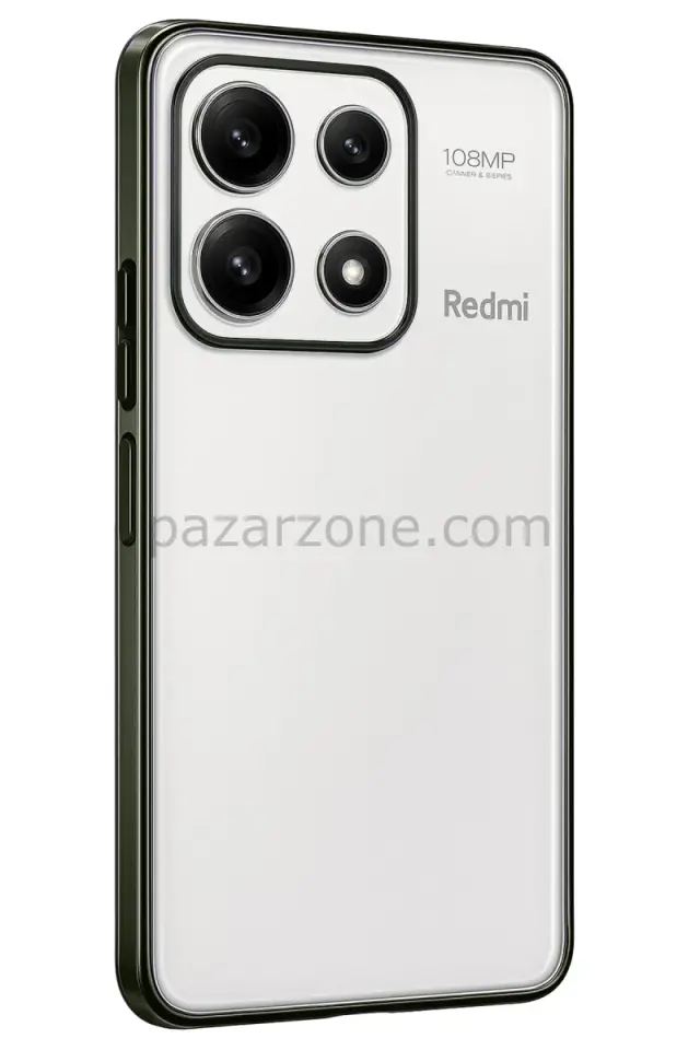 Newface Xiaomi Poco X6 Pro Kılıf Razer Lensli Silikon - Yeşil
