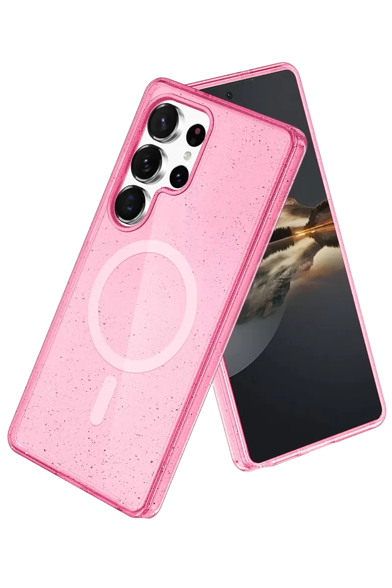 Joko Samsung Galaxy S25 Ultra Star Magsafe Kapak - Pembe