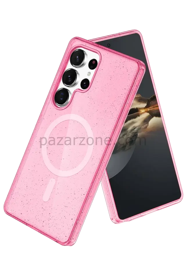 Joko Samsung Galaxy S25 Ultra Star Magsafe Kapak - Pembe