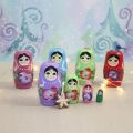 4'lü Ahşap Matruşka
