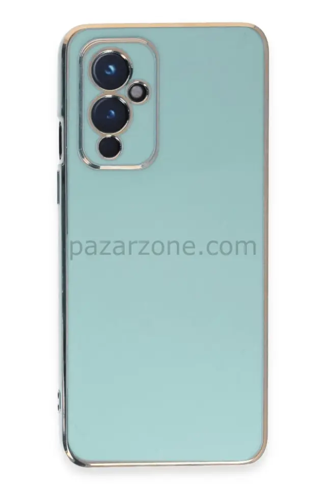 Newface One Plus 9 Kılıf Volet Silikon - Açık Yeşil