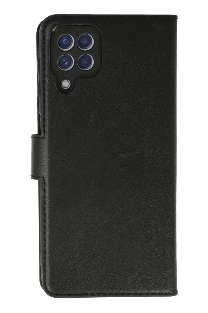 Newface Samsung Galaxy A22 Kılıf Trend S Plus Kapaklı Kılıf - Siyah