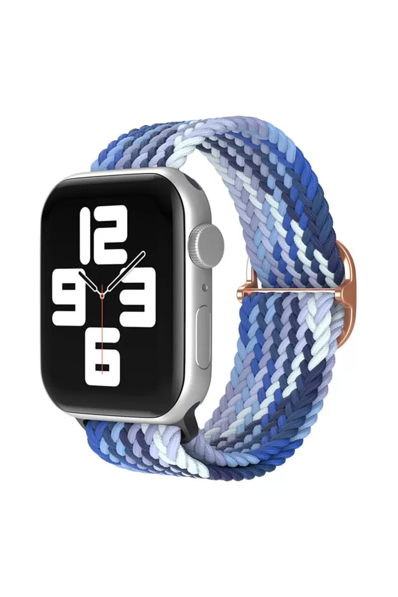 Newface Apple Watch 42mm Star Kordon - Lacivert-Mavi