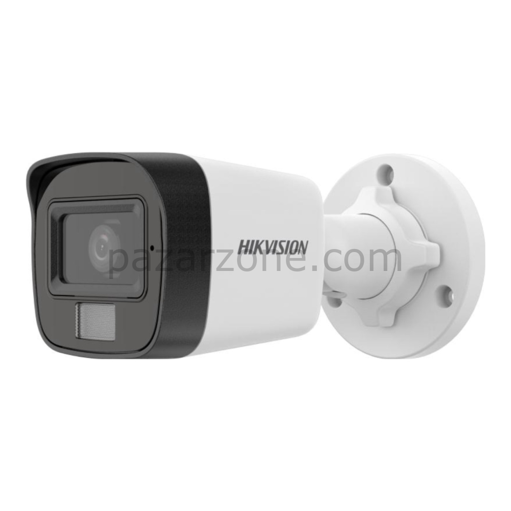 HIKVISION DS-2CD1021G2-LIUF 2Mpix, 2,8mm Lens,  H265+,20Mt Gece Görüşü, Hybrid Light, SD Kart,Dahili Mikrofon, PoE, Bullet IP Kamera
