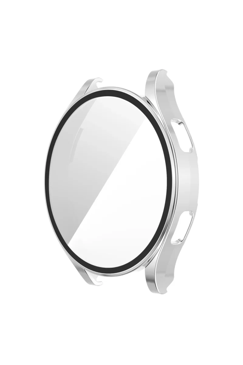 Newface Watch 5 44mm Wall Camlı Kasa Ekran Koruyucu - Gümüş