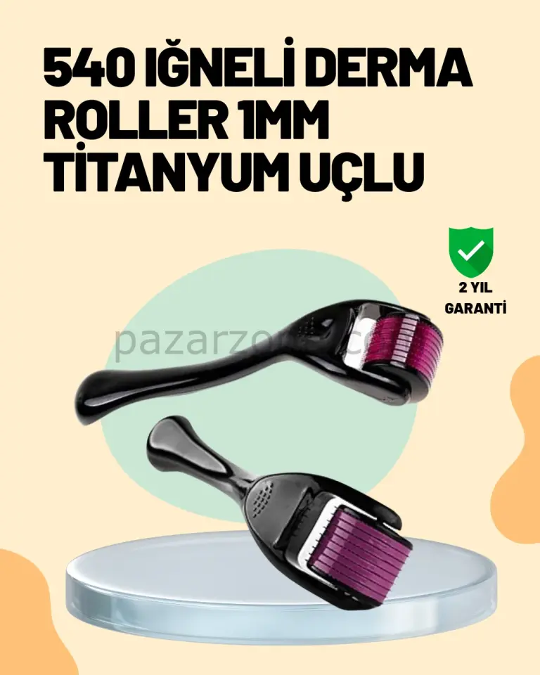 Cilt Yenileyici Derma Roller – Mikro İğneli Bakım Aracı