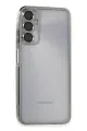 Newface Samsung Galaxy A05S Kılıf Razer Lensli Silikon - Gümüş