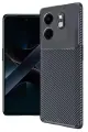 Newface İnfinix Hot 50i 4G Auto Focus Karbon Kapak - Lacivert