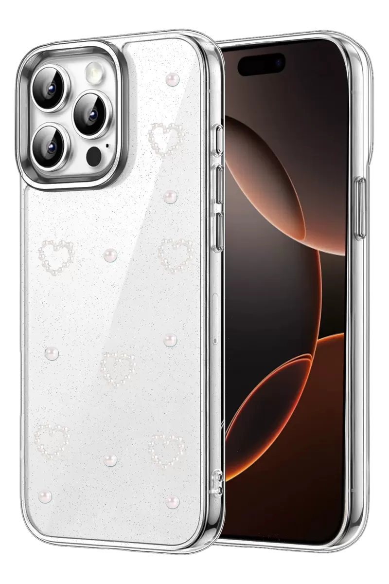 Newface Apple iPhone 15 Pro Max Fiyonk Desenli Kapak - Desen 10