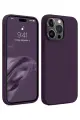 Newface Apple iPhone 15 Pro Max Kılıf First Silikon - Mürdüm