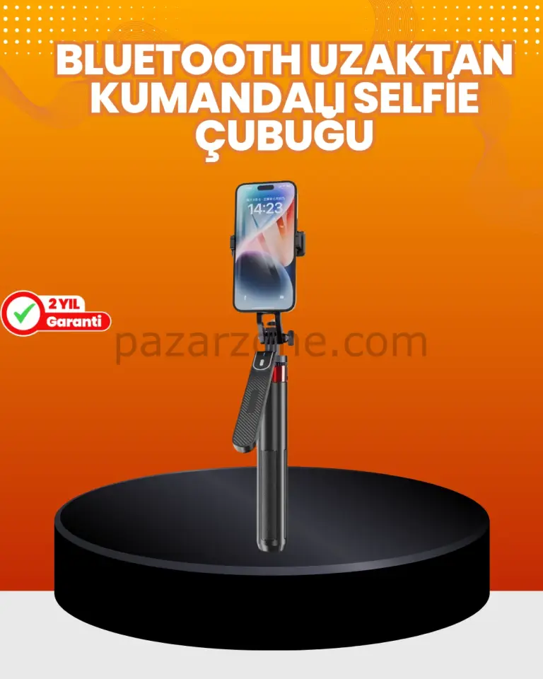 Ayarlanabilir Telefon Tripodu Selfie Stick Çok Açılı Çekim