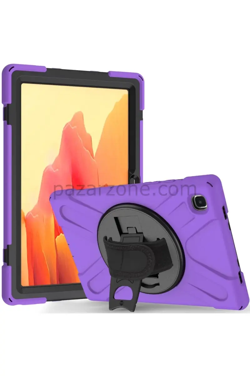 Newface Samsung Galaxy T500 Tab A7 10.4 Kılıf Amazing Tablet Kapak - Mor