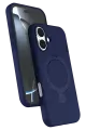 Newface Apple iPhone 16 Regal Magsafe Standlı Kapak - Lacivert