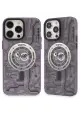 Newface Apple iPhone 14 Pro Kılıf Apollo Magneticsafe Desenli Kapak - Apollo Mor - 5