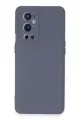 Newface One Plus 9 Pro Kılıf Nano içi Kadife Silikon - Gri
