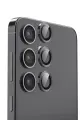 Newface Samsung Galaxy S24 FE Raze Metal Kamera Lens - Siyah