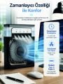 Su Hazneli Püskürtmeli Fan 1-3-5 Püskürtme Seçeneği, Type-C Güç Girişi