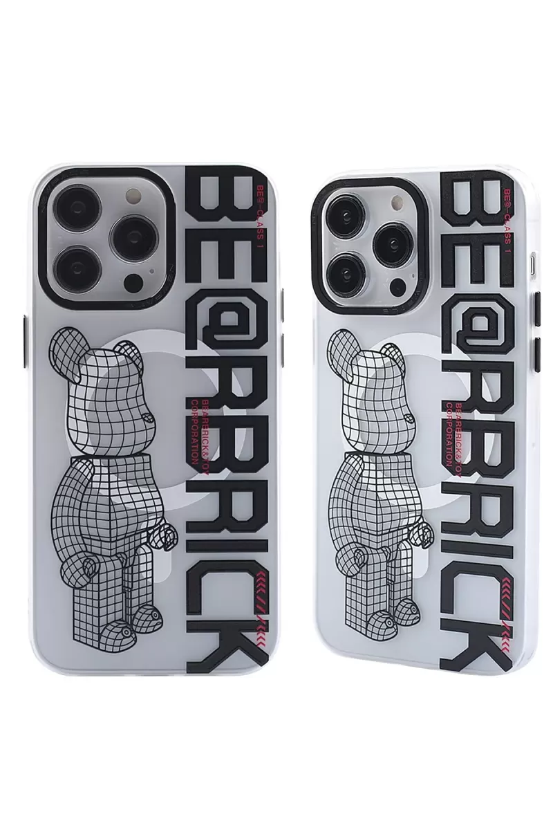 Newface Apple iPhone 14 Pro Kılıf Apollo Magneticsafe Desenli Kapak - Apollo Şeffaf - 1