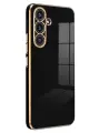 Newface Samsung Galaxy S25 Plus Kılıf Volet Silikon - Siyah