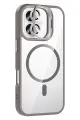 Joko Apple iPhone 16 Plus Remim Lensli Magsafe Standlı Kapak - Titan Gri