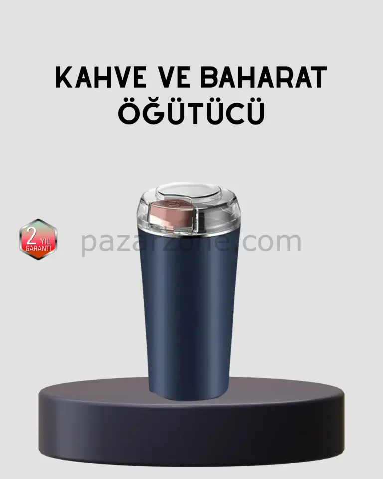 Paslanmaz Çelik Otomatik Öğütücü Kolay Temizlenebilir Yedek Bıçaklı