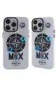 Newface Apple iPhone 14 Pro Kılıf Apollo Magneticsafe Desenli Kapak - Apollo Şeffaf - 3