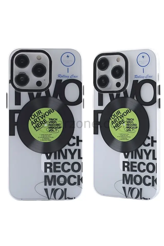 Newface Apple iPhone 14 Pro Kılıf Apollo Magneticsafe Desenli Kapak - Apollo Şeffaf - 5