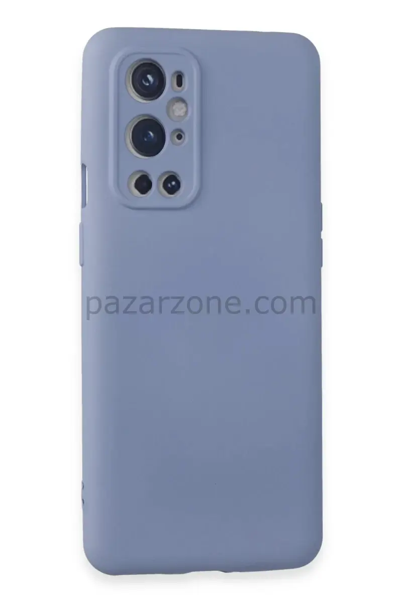 Newface One Plus 9 Pro Kılıf Nano içi Kadife Silikon - Mor