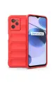 Newface Realme C35 Kılıf Optimum Silikon - Kırmızı