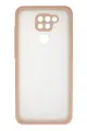Newface Xiaomi Redmi Note 9 Kılıf Montreal Silikon Kapak - Pembe
