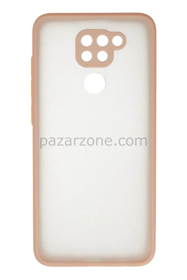 Newface Xiaomi Redmi Note 9 Kılıf Montreal Silikon Kapak - Pembe