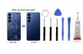 Samsung S25 Uyumlu Batarya Kapağı KAMERA LENSLİ (G