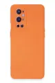 Newface One Plus 9 Pro Kılıf Nano içi Kadife Silikon - Turuncu