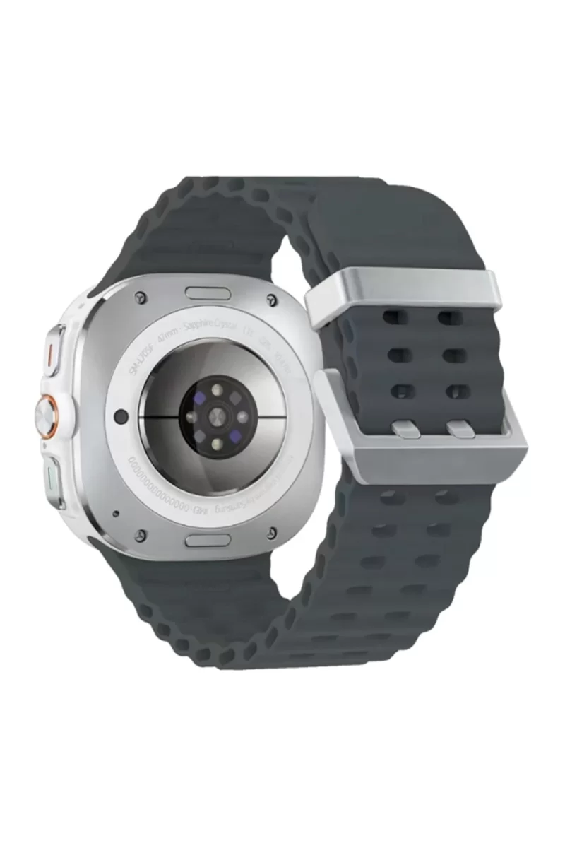 Newface Watch 7 Ultra KR417 Rug Silikon Kordon - Koyu Gri
