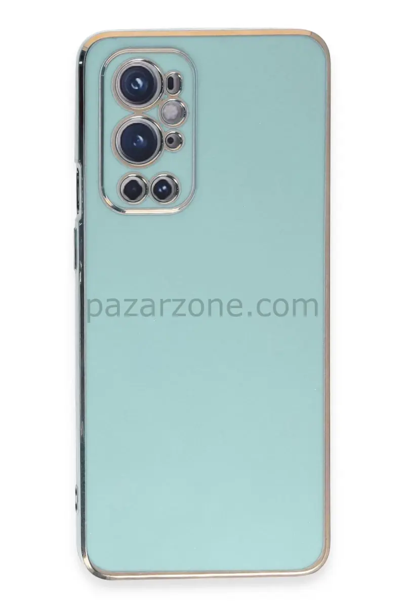 Newface One Plus 9 Pro Kılıf Volet Silikon - Açık Yeşil