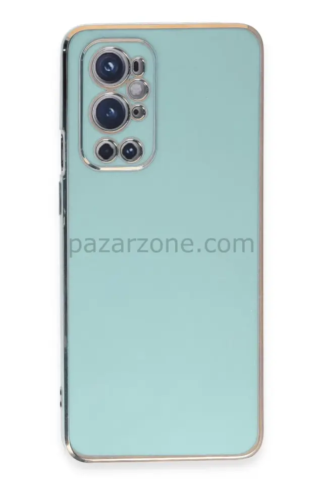 Newface One Plus 9 Pro Kılıf Volet Silikon - Açık Yeşil