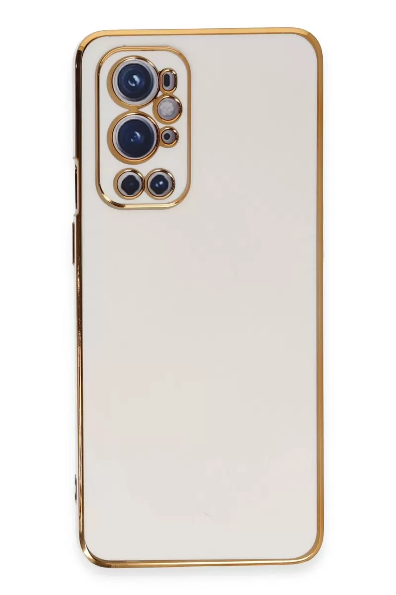 Newface One Plus 9 Pro Kılıf Volet Silikon - Beyaz