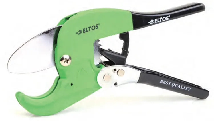 Eltos Profesyonel Pvc / Pprc / Plastik Boru Kesme Makası 42 Mm