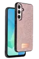 Onegif Samsung Galaxy A26 Bright Simli Kapak - Pembe