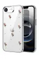 Newface Apple iPhone 16E Fiyonk Desenli Kapak - Desen 6