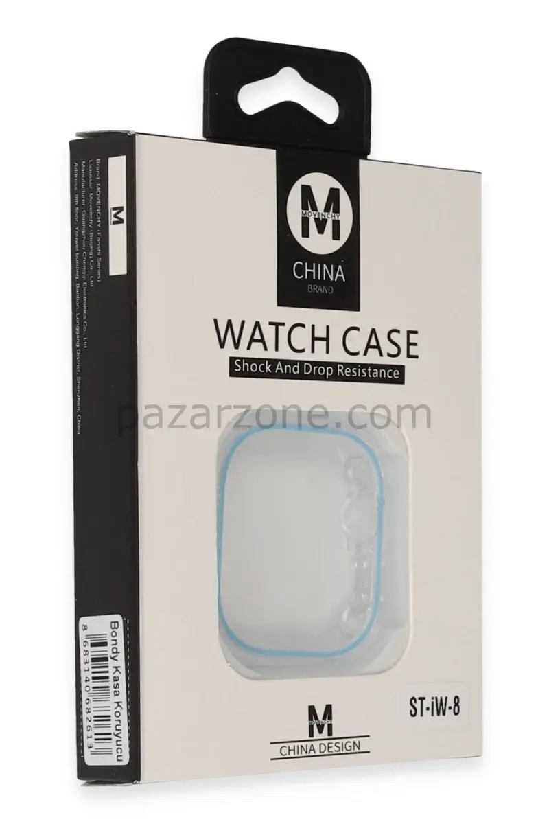 Movenchy Apple Watch Ultra 49mm Bondy Kasa Koruyucu - Sierra Blue