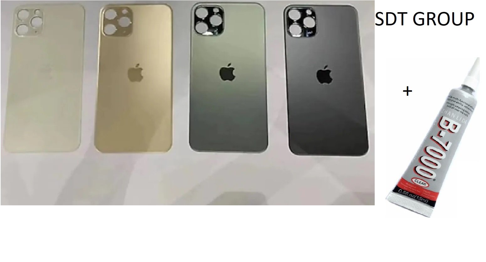 iPhone 11 PRO Uyumlu Arka Batarya Pil Kapağı GECE