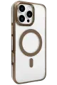 Joko Apple iPhone 16 Pro Gleam PC Sert Magsafe Kılıf - Kahverengi