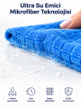 40x40 Mikrofiber Temizlik Bezi İz Bırakmayan Cam Ayna Mobilya Mutfak Temizlik Bezi