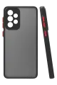 Newface Samsung Galaxy A23 4G Kılıf Montreal Silikon Kapak - Siyah